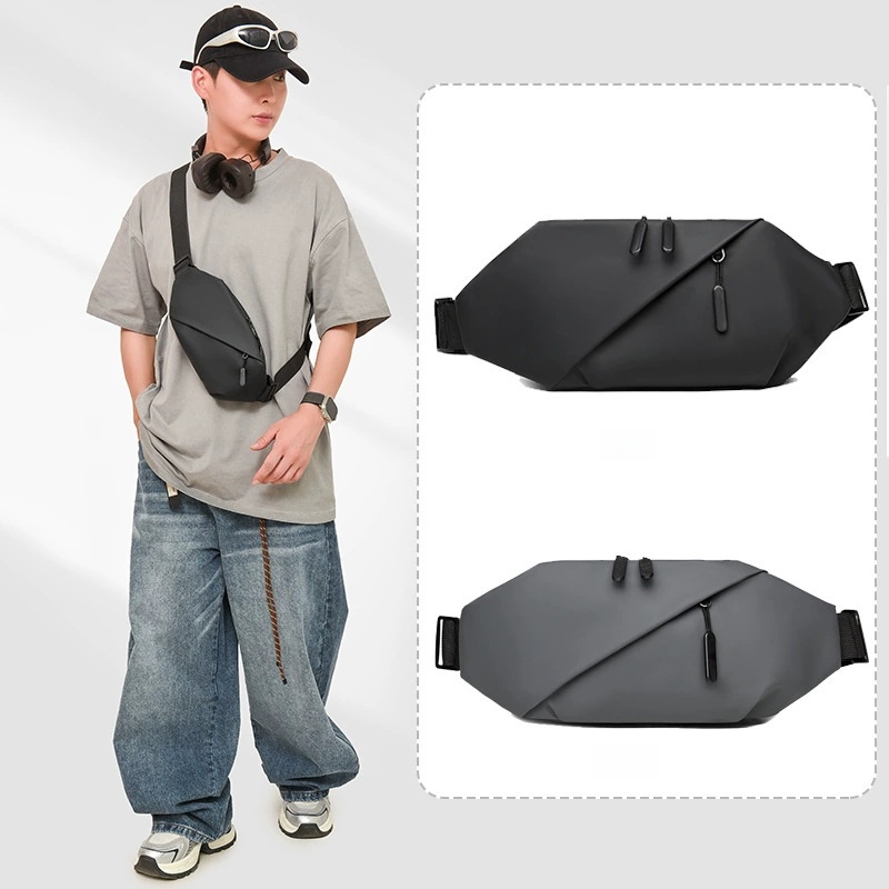Running Gear Bag - Sac banane minimaliste pour homme, imperméable,