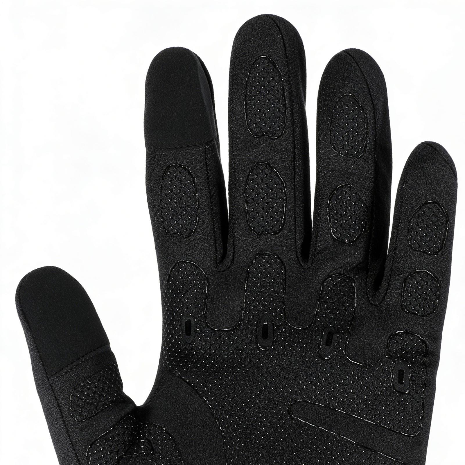 Running Gear In Cold Weather - Gants de cyclisme chauds, doigt complet,