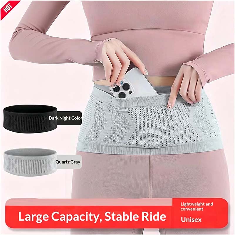 Running Gear For Marathon - Sac banane de course anti-vol invisible,