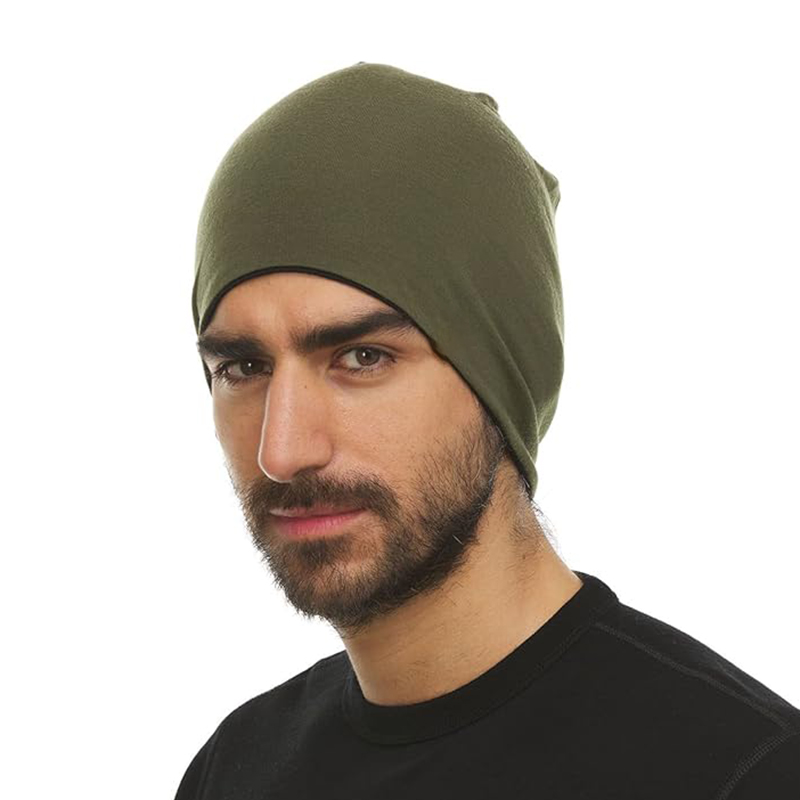 Running Gear Winter Men - Bonnet unisexe 100% laine mérinos, chapeau