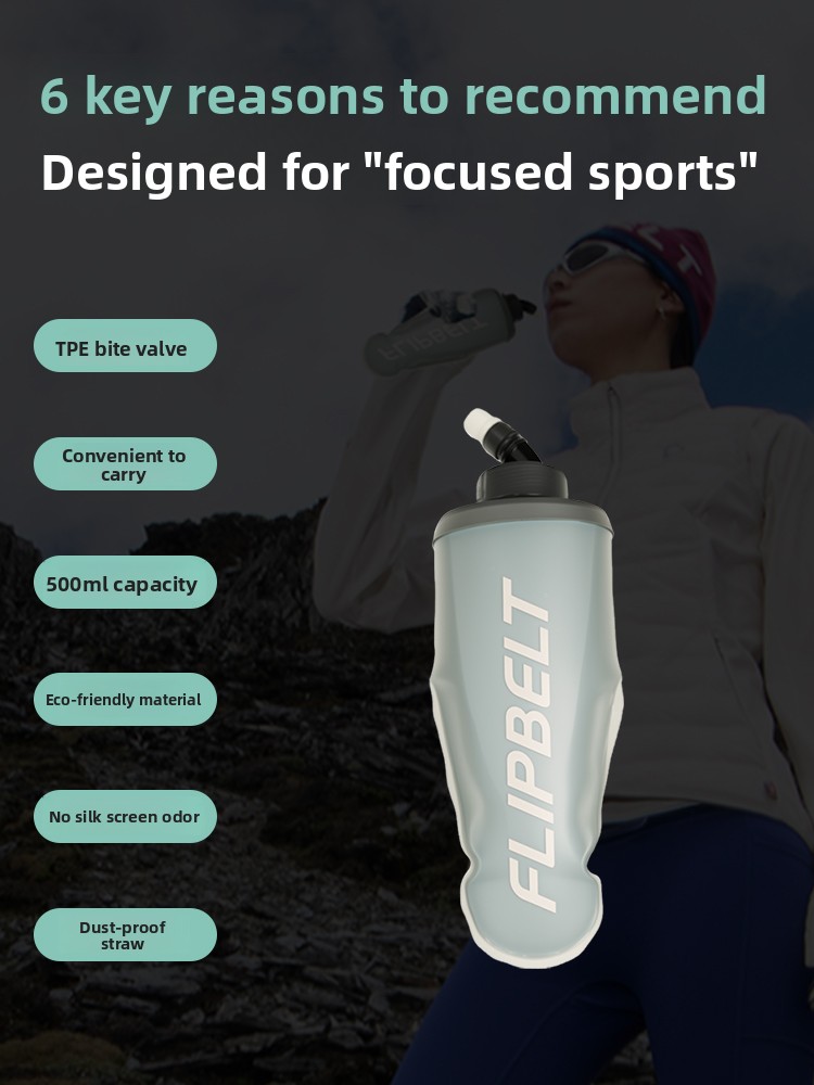 Bouteille d'eau souple FlipBel - Running Gear For Marathon avis et prix