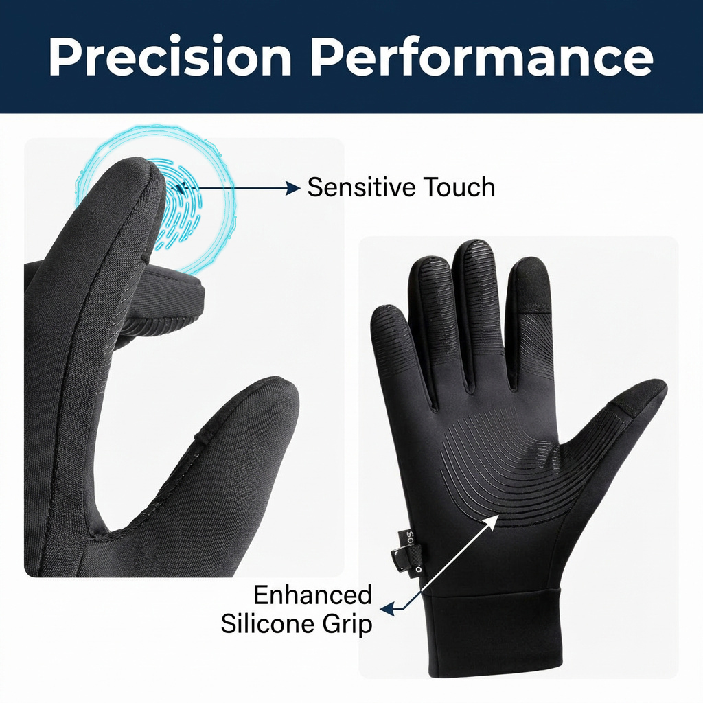 TRALOW – gants de cyclisme cha - Running Gear Winter Men avis et prix