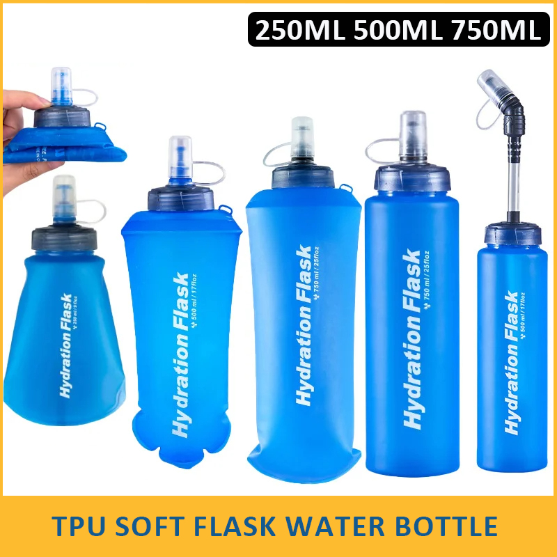 250/500/750ml TPU bouteille de - Running Gear Water avis et prix