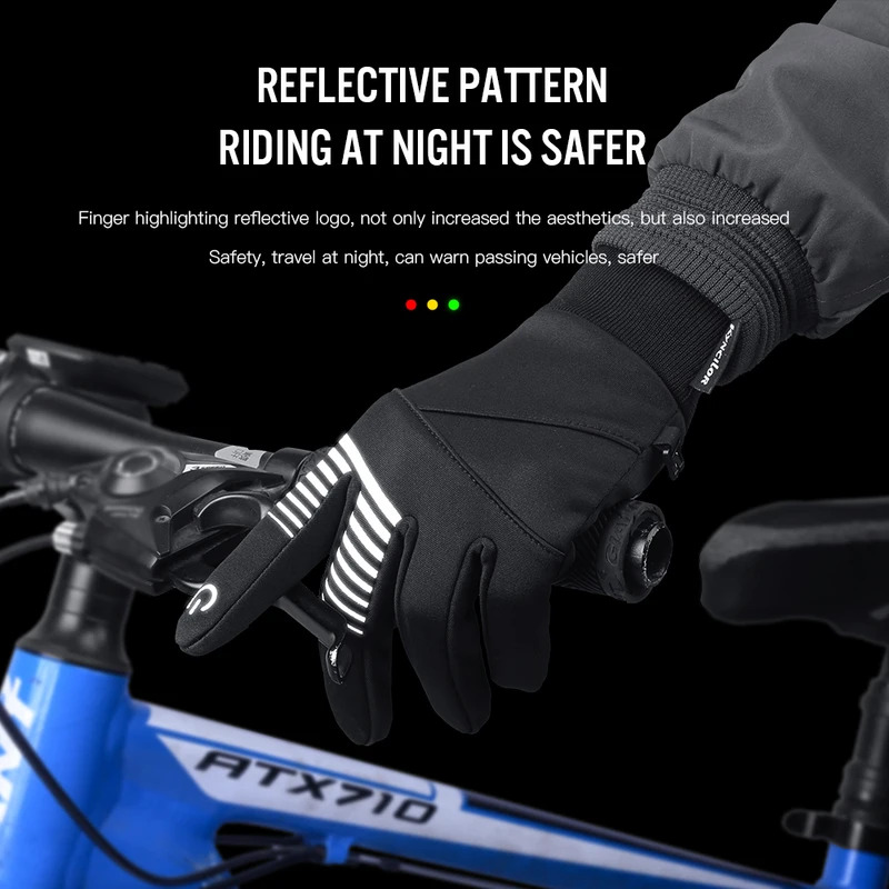 Gants de cyclisme d'hiver pour - Running Gear Winter Men avis et prix