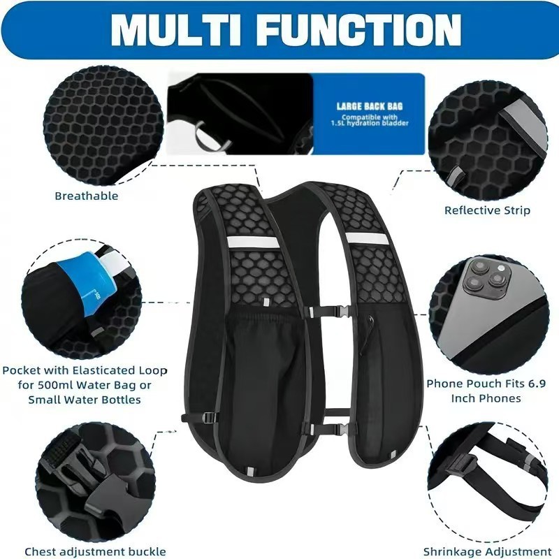 Sac à dos d'hydratation pour l - Running Gear For Marathon avis et prix