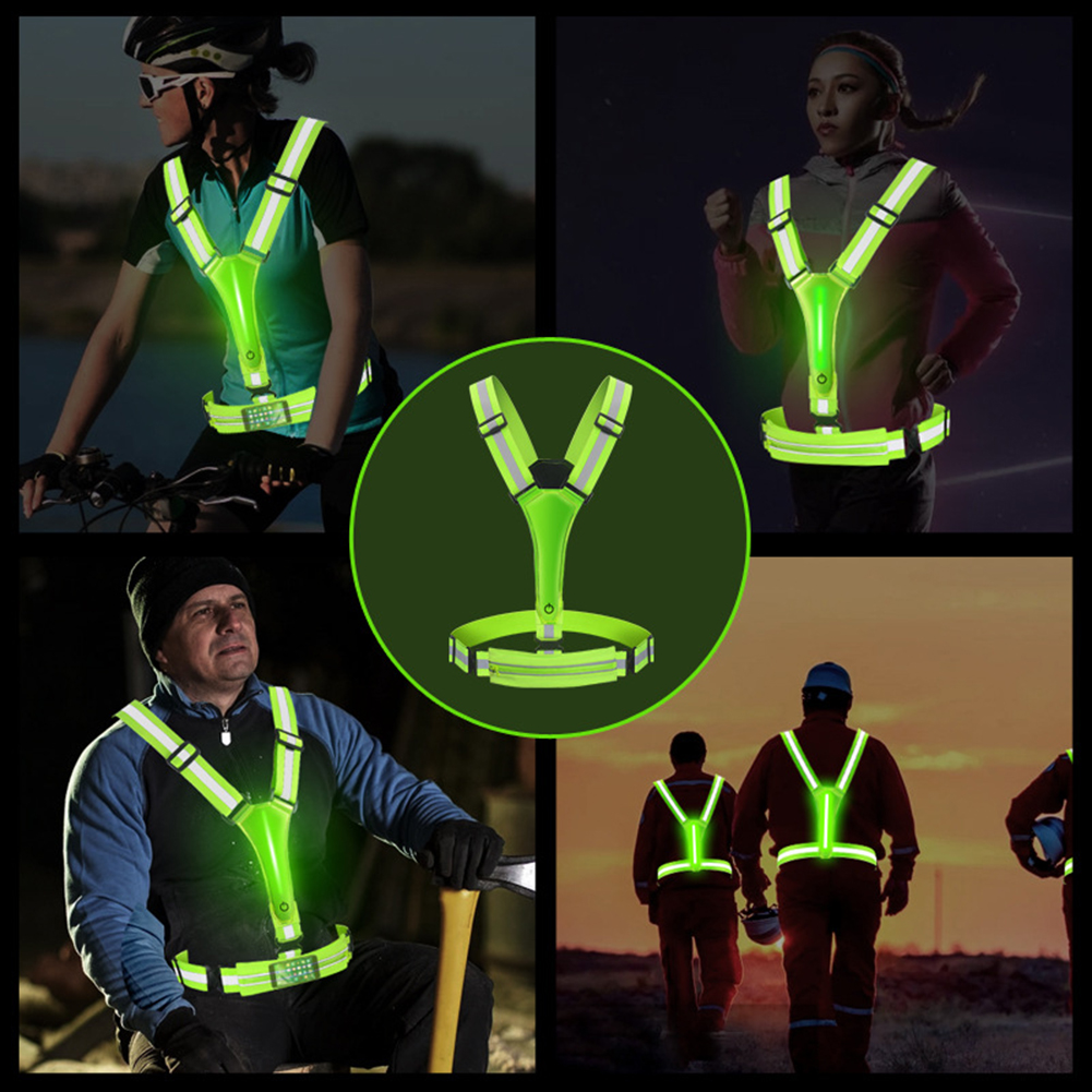 Gilet réfléchissant LED pour l - Running Gear Winter Men avis et prix