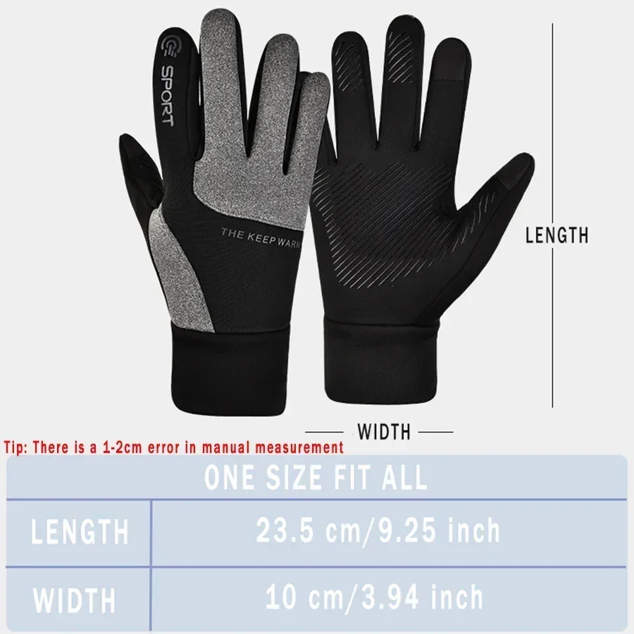 Gants de cyclisme d'hiver Muqi - Running Gear Winter Men avis et prix